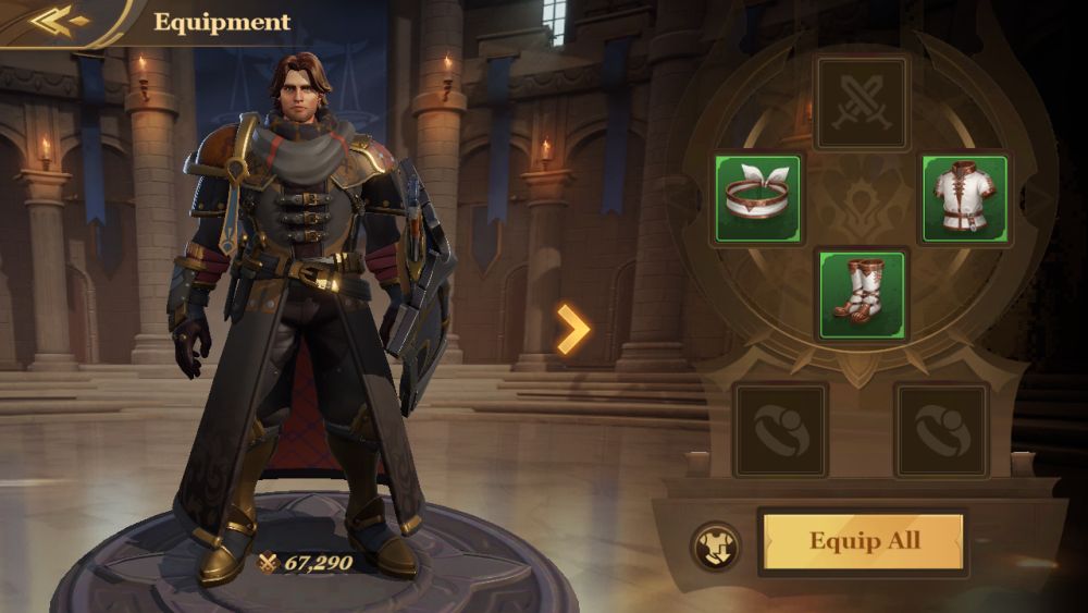 Rare hero character art